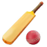 IPLWin cricket bat icon for the Sports category, representing the excitement of cricket and other sports available on the platform.